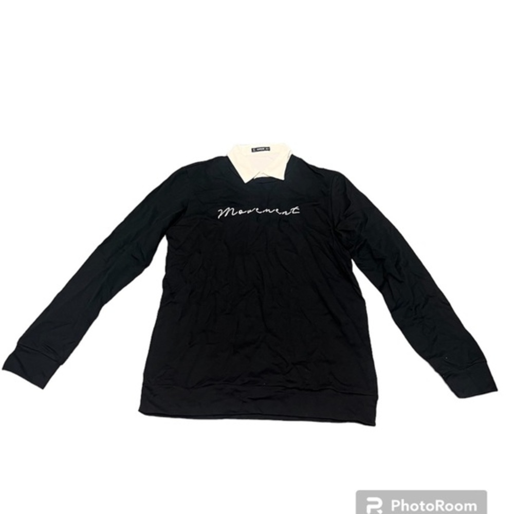 Shein Movement Collared Long Sleeve